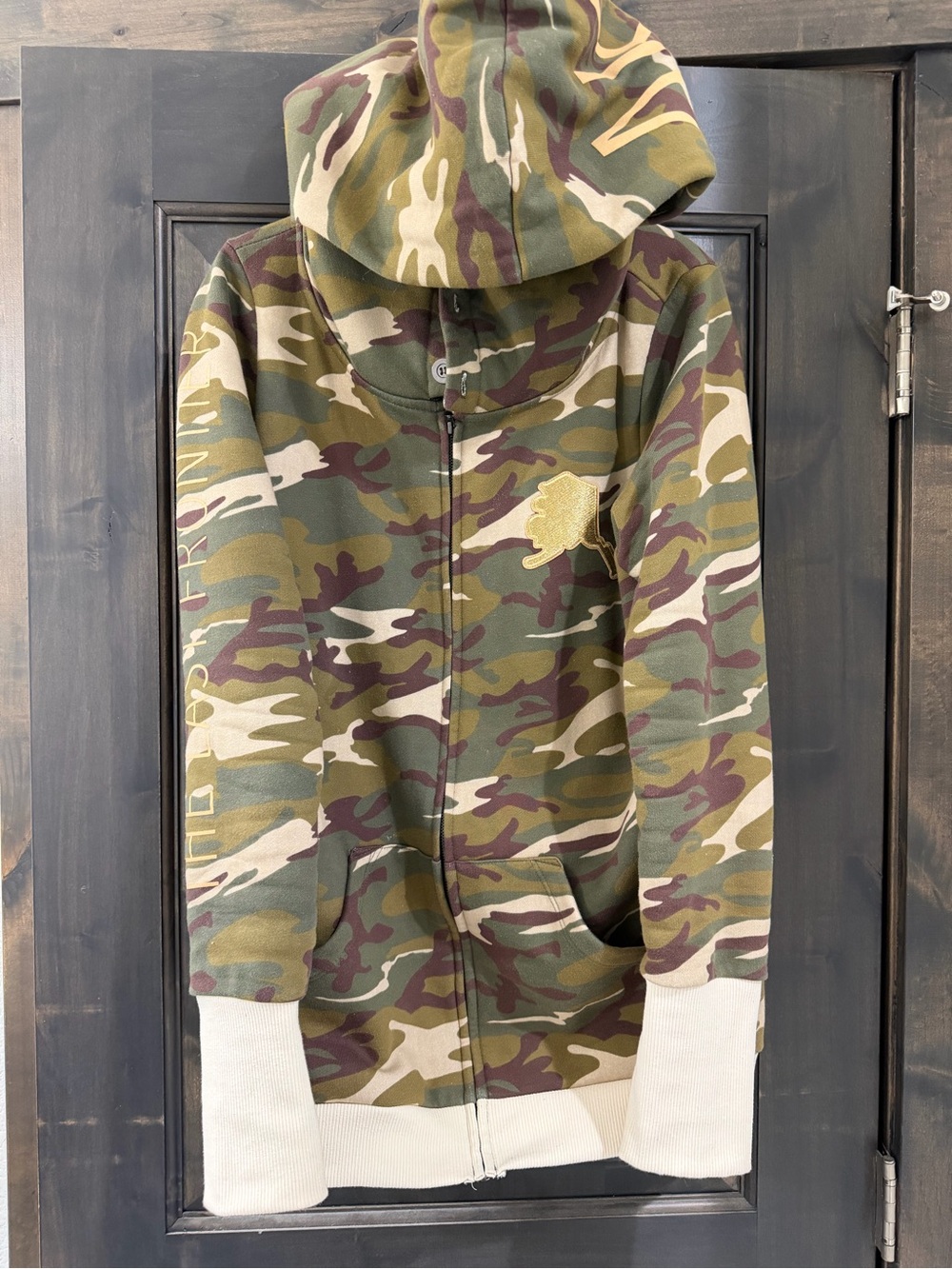 Rebel Yell Alaska Superfluous Hoodie xxl camo